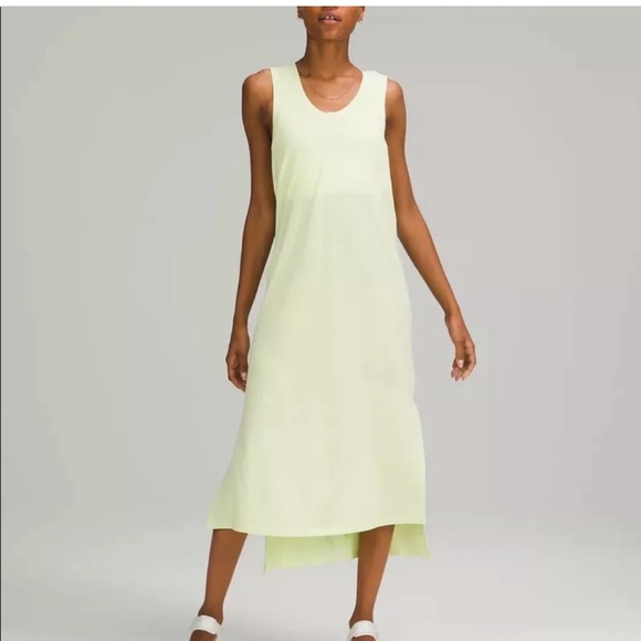 Lululemon Athletica All Yours Tank Dress Melon Color Maxi Dress NWT Size 6 - Picture 1 of 9